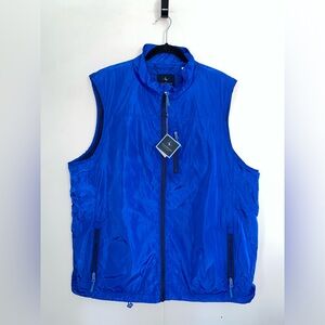 NWT Tailorbyrd Collection Chambray Blue Vest XXL